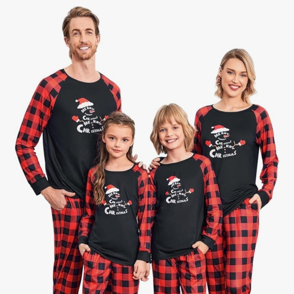NWT Ekouaer Christmas Pajamas for Men Long Sleeve Pjs Loungewear Sleepwear LARGE - Picture 3 of 17
